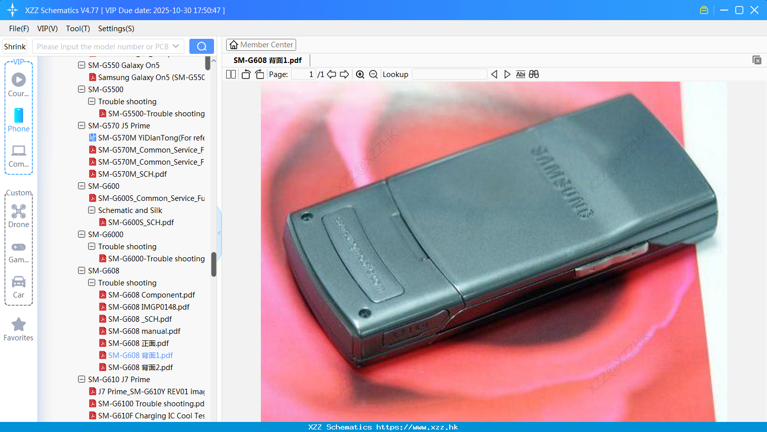 Samsung SM-G608 1